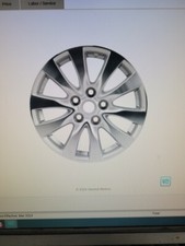 2016 Buick Lacrosse 17” Rim.  New In Box.  Never Mounted.