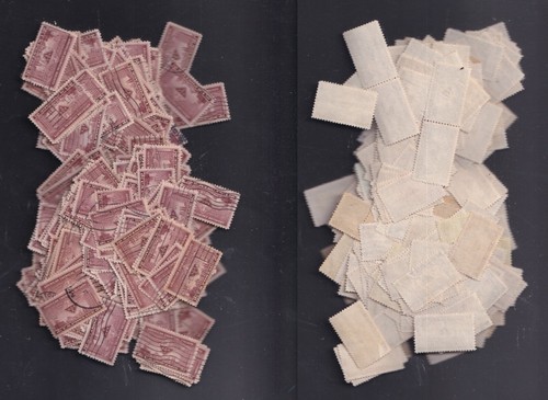 ODZ&BULK 450+/- GEBRAUCHT G-VG 3¢ -SCOTT#: 1002 - AMERICAN CHEMICAL 550 - Bild 2 von 3