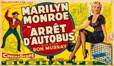 Bus Stop with Marilyn Monroe - Foreign Lobby Card Reproduction - 5 x 7 in Print