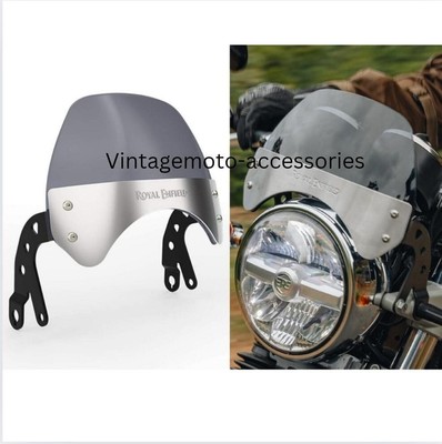 Genuine Royal Enfield Twins Interceptor 650 Short Fly screen Kit Express Ship