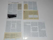 Krell KRC-3 Preamp Review 1997, 4 pages, FULL TEST, Specs, Info