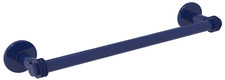 18" Allied Brass 2051D/18-MBL Continental Towel Bar Dotted De Mediterranean Blue