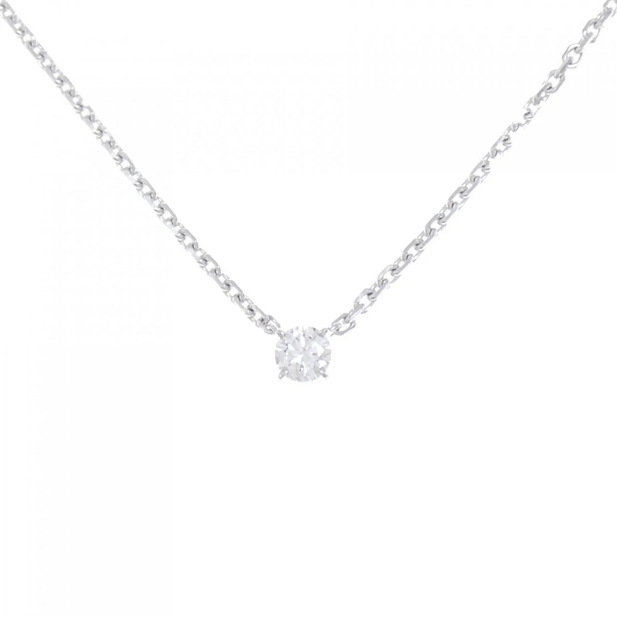 Cartier solitaire diamond necklace sale