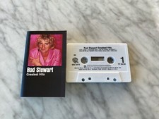 Rod Stewart Greatest Hits CASSETTE Tape 1979 Warner W5 3373 Hot Legs RARE OOP 