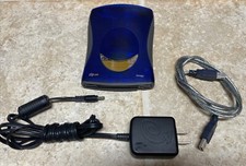 iOmega Zip 250 MB Blue External Drive PARTS ONLY NOT WORKING