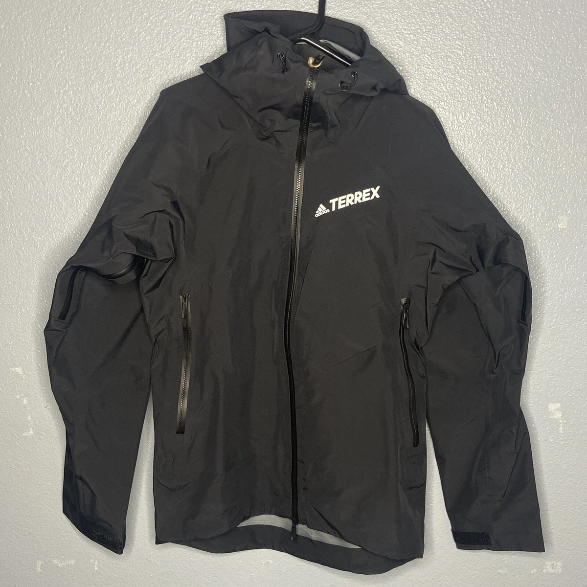 Adidas Terrex Gore-Tex Pro Men's Jacket HH8899 Black Size Medium M Msrp $550