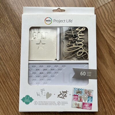 BECKY HIGGINS PROJECT LIFE COLOR MAGIC VALUE KIT 60 PIECES 