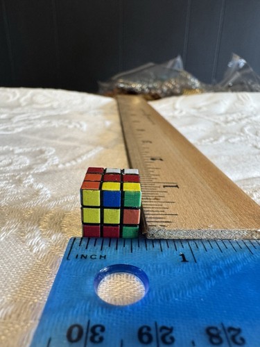 1 Inch Miniatures Miniature Rubik's Cube Puzzle - 1 Inch | eBay