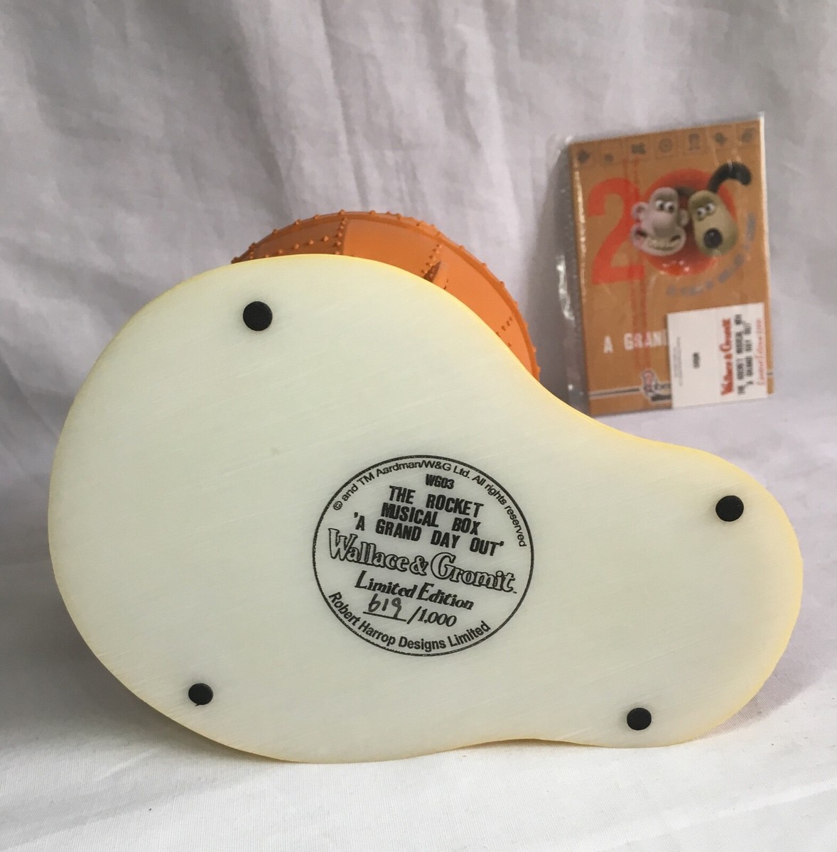 WALLACE AND GROMIT A GRAND DAY OUT ROBERT HARROP WG01 LIMITED EDITION