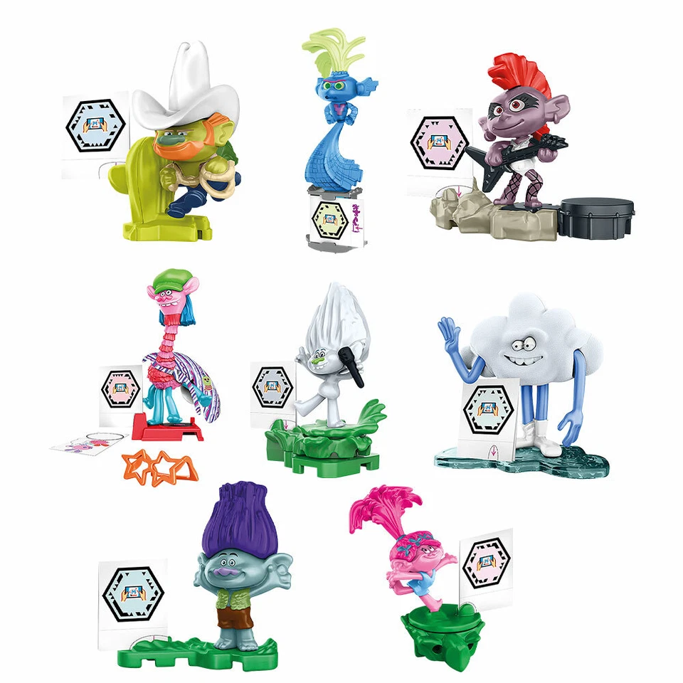 TROLLS WORLD TOUR - PERSONAGGI A SCELTA (DV566 - DV574) KINDER ITALIA 2019/2020