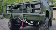 Ev 81-87 Gm Truck 81-91 Suburban K5 Crewcab Cucv K30 Behind Bumper Winch Mount Ev 81-87 Gm Truck 81-91 Suburban K5 Crewcab Cucv K30 Behind Bumper Winch Mount