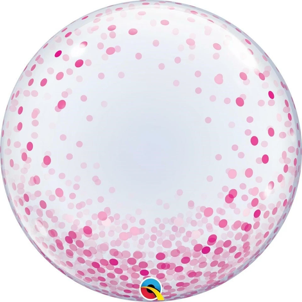 Palloncino Bubble Balloon 24" Cm 61 Qualatex - Varie Motivi - Immagine 4 di 4