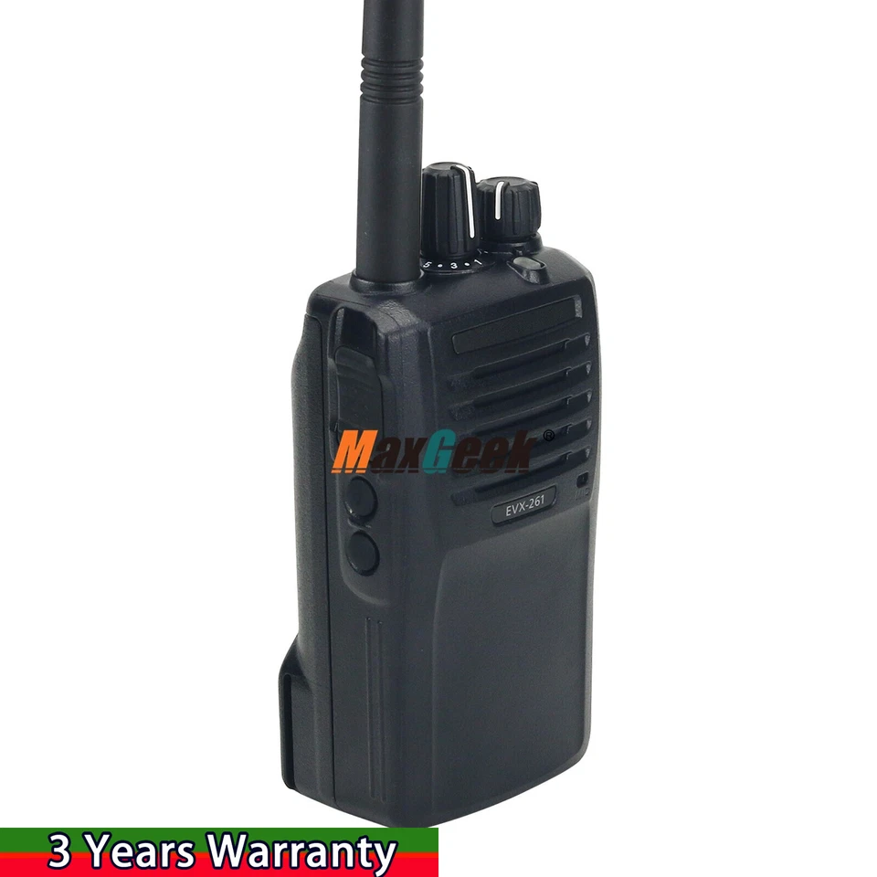 EVX-261 VHF Walkie Talkie DMR Radio Transceiver Analog & Digital - Image 3 of 4