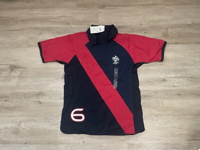 Vintage FIFA World Cup Germany 2006 Mens Sz L Soccer Short Sleeve Polo Shirt