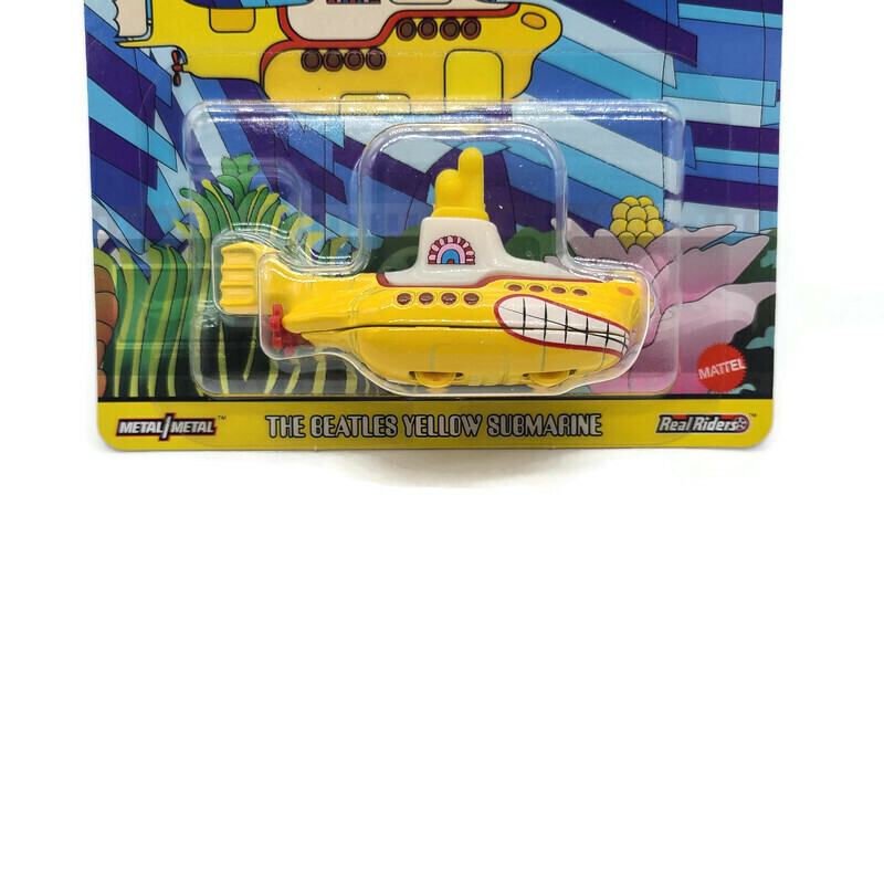 Hot Wheels Premium The Beatles Yellow Submarine Diecast Free