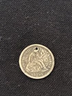 1877 Seated Liberty Silver Dime 10C - Philadelphia Mint, Token