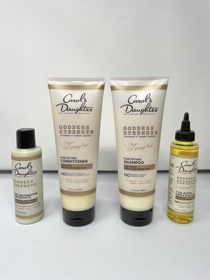 Carol s Daughter Goddess Strength 4pc Hair Care Set - Fortifying & Strengthening