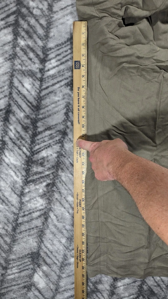 Giorgio Armani Dress Pants Le Collezioni Pleated Linen Blend Wide Leg Mens 34X27 - Image 4 of 4