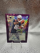 2025 Panini Prizm Kyle Williams Retro Purple Power Auto /49 Rookie #RSI-KWS