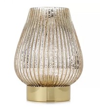Home Reflection Gold Mercury Glass Lamp  Elegant Home  Wedding Decor/ Ex-display