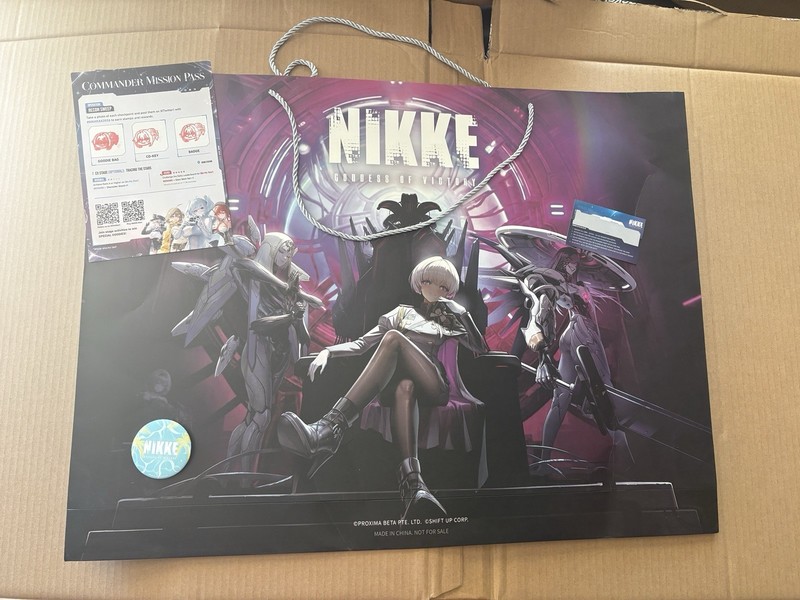 NIKKE Tote Bag - Anime Expo 2026 Limited Edition With CD KEY And Pin