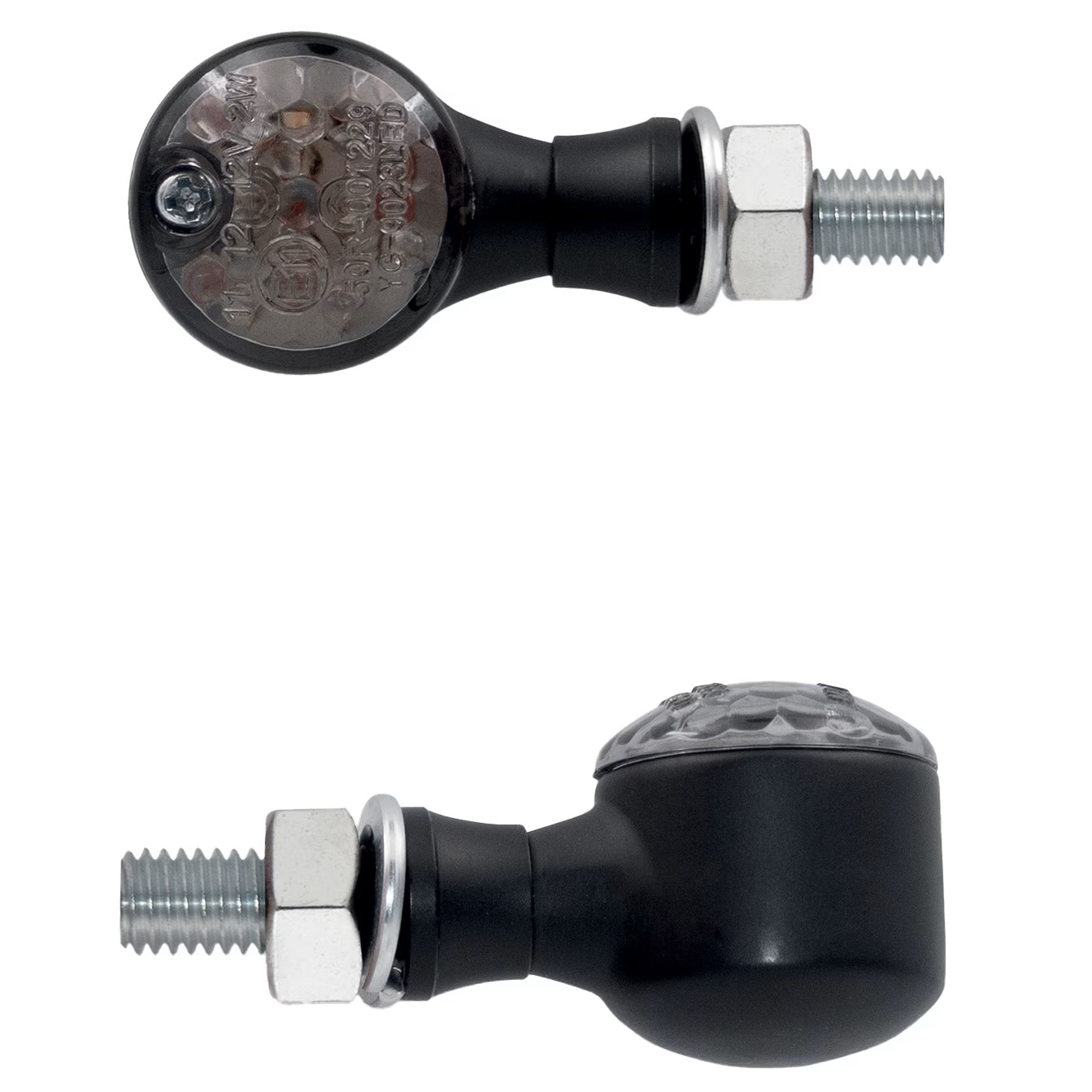 TAAC MOTO Motorcycle LED Aluminium Indicators With Smoked Lenses FR15