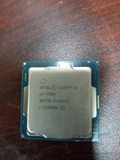 Intel Core i5-7500 Processor 3.4 GHz, 4 Cores, LGA 1151 - SR335 CPU