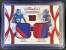 2025 Flawless Brian Burns Dexter Lawrence Dual Diamond Patch Ruby #/15