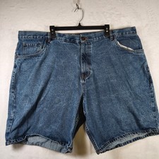 Route 66 Denim Shorts Mens 48 Blue Jean Carpenter Style Relaxed Fit Baggy Y2K