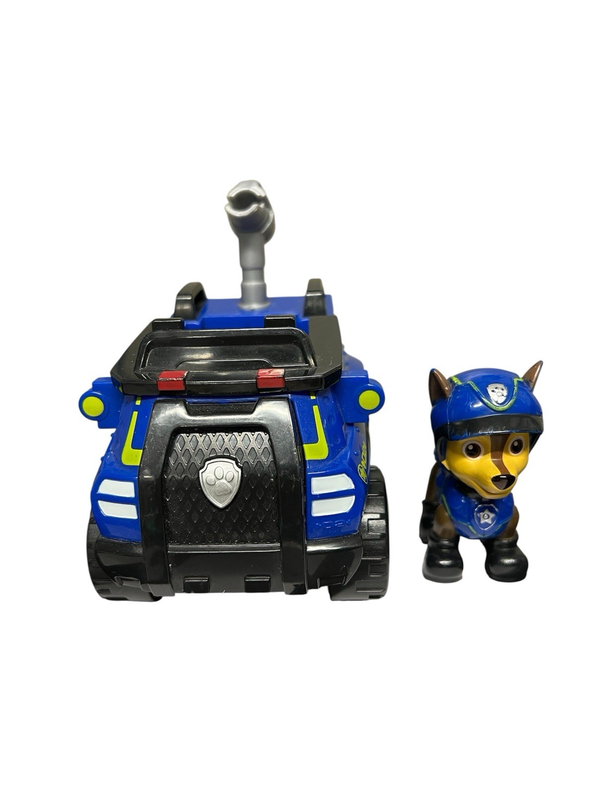 Paw Patrol Basic Vehicle Chase's Spy Cruiser Vehicle and Figure Car Toy.