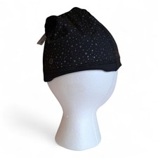 Lululemon Women's Fleece Reflective Running Beanie Black S/M NWT
