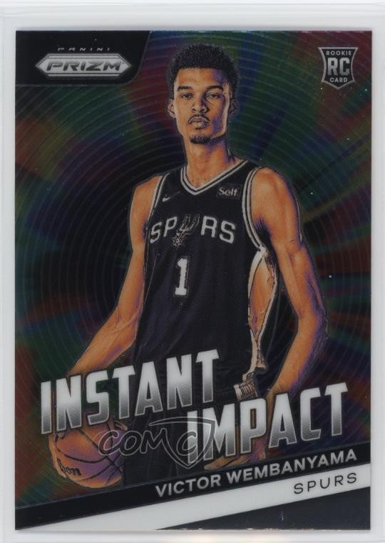 2023-24 Panini Prizm Instant Impact Victor Wembanyama #3 Rookie RC