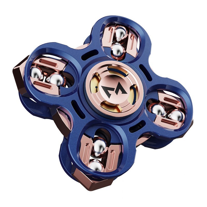 Stylish Rotating Linkage EDC Hand Spinner Alloy Fidget Spinner Office Gadgets