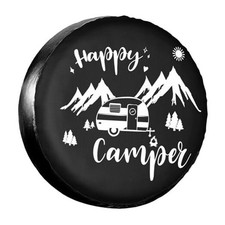 Spare Tire Cover 17 Inch Wheel, Universal Wheel Travel Protectors for Rv