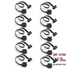 -A9 OBD II OBD2 16 Pin Splitter Extension 1x Male and 2X Female 10 Pack