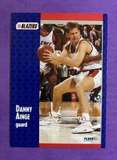 1991-92 Fleer - Danny Ainge #167 Free Shipping / Toploader