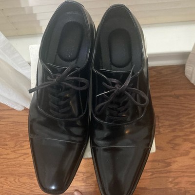 Calvin Klein Black Derby Oxford Dress Shoes 9.5 s-l400.jpg main image 4