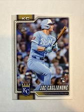Jac Caglianone 2026 Topps Series 1 #138 True Rookie RC Base Kansas City Royals