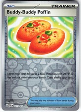Buddy-Buddy Poffin 101/131 Pokemon SV: Prismatic Evolutions Reverse Holo Uncommo