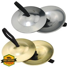 JJHXSM 2 Pairs Belly Dance Finger Cymbals Zills Party Music