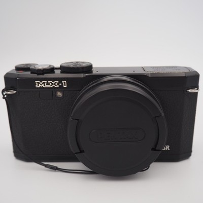 Pentax MX-1 12.0MP CMOS Compact Digital Camera Classic Black w