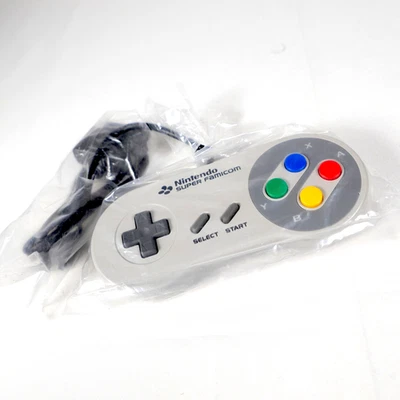 Manette Pad Controller Nintendo Super Famicom SFC SNES Officiel SHVC-005 New 18 - Photo 1/4