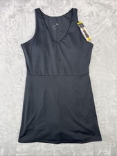 GAPFIT Active Tank Dress - Built in Shorts w Pocket Bra Women's Sz M New