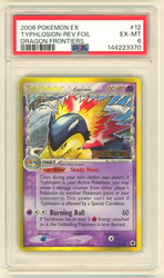 Typhlosion (Delta Species) 12/101 EX Dragon Frontiers Reverse Holo