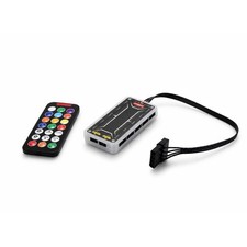 RGB Fan Controller Remote Control Computer Case PC Cooler Chassis Silent Fan Hub