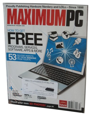 Maximum PC Urlaub 2009 Magazin Buch Ovp W / Mini Buch