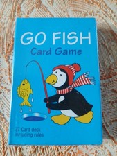 1 Go Fish Game Deck Of Fun Playing Cards For Kids Including Rules Sealed New
