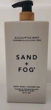 Sand + Fog Eucalyptus Mint Body Wash Shower Gel 32 oz New 0.92 per gallon