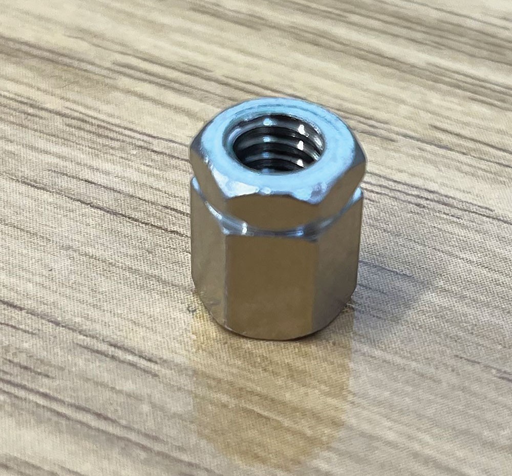 Contemporanea SU-PNUTS 1/4inch Nut Chrome for Pro Surdo, Drum Parts,