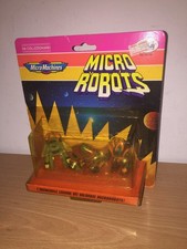 Galoob Micro Machines Z-Bots ZBots SET of 3 ROBOTS 7 MOC, 1992